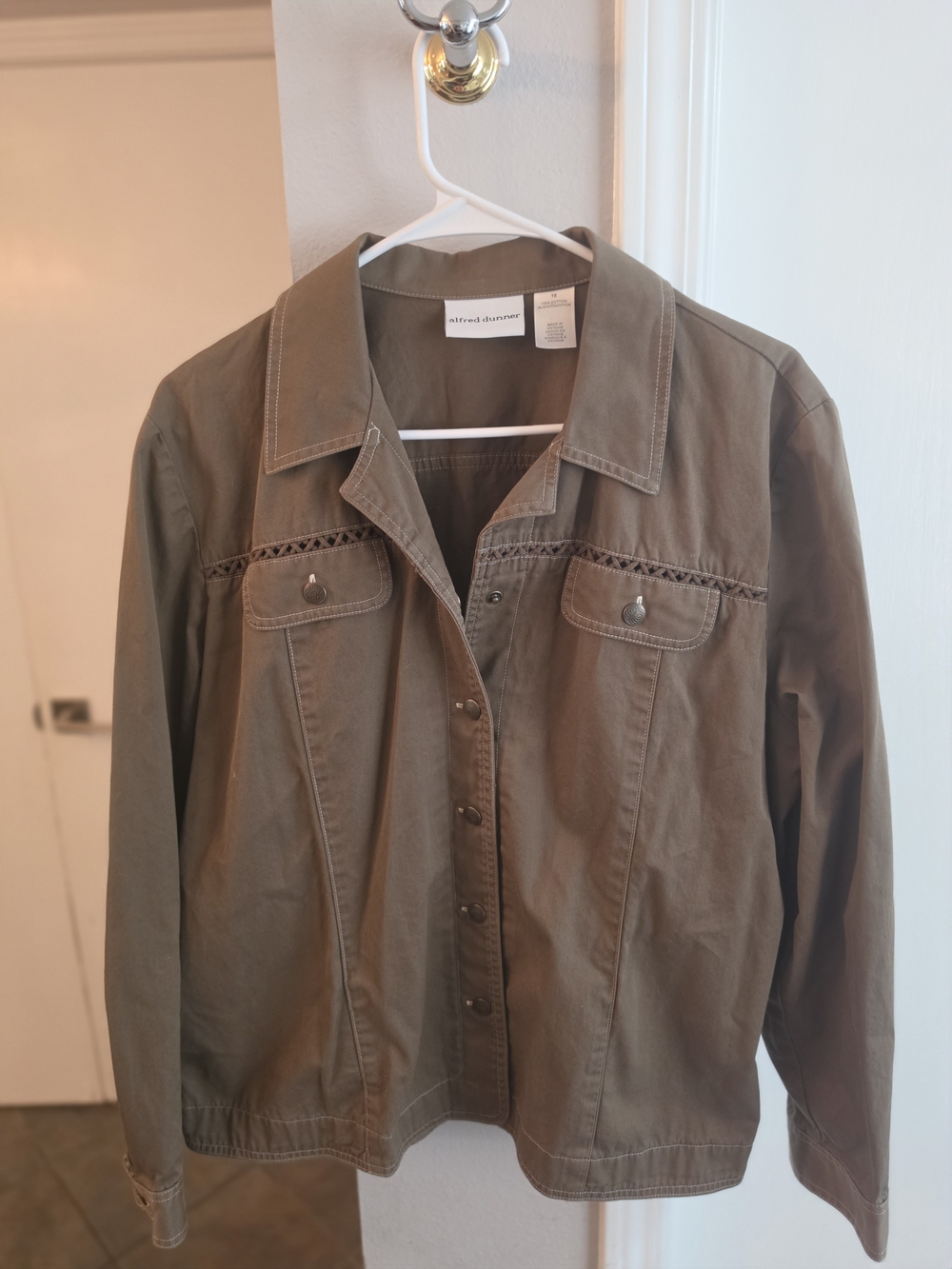 Alfred Dunner Lightweight Casual Jacket